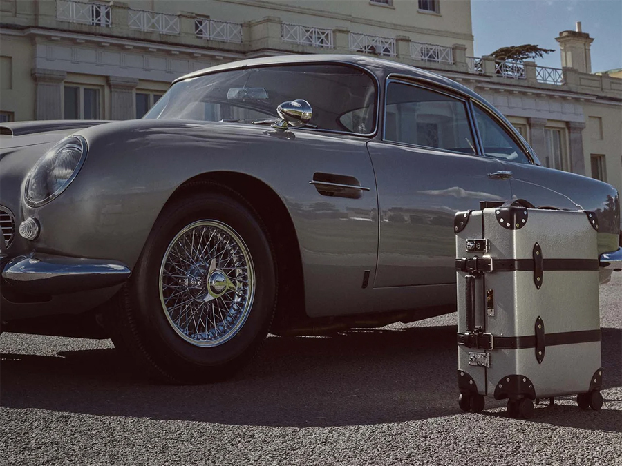 Celebrating 60 Years of Goldfinger with a Luxury Carry-On Suitcase