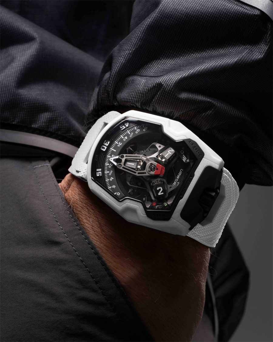 Urwerk UR-230 Polaris Reinvents Luxury with a White Ceramic Case