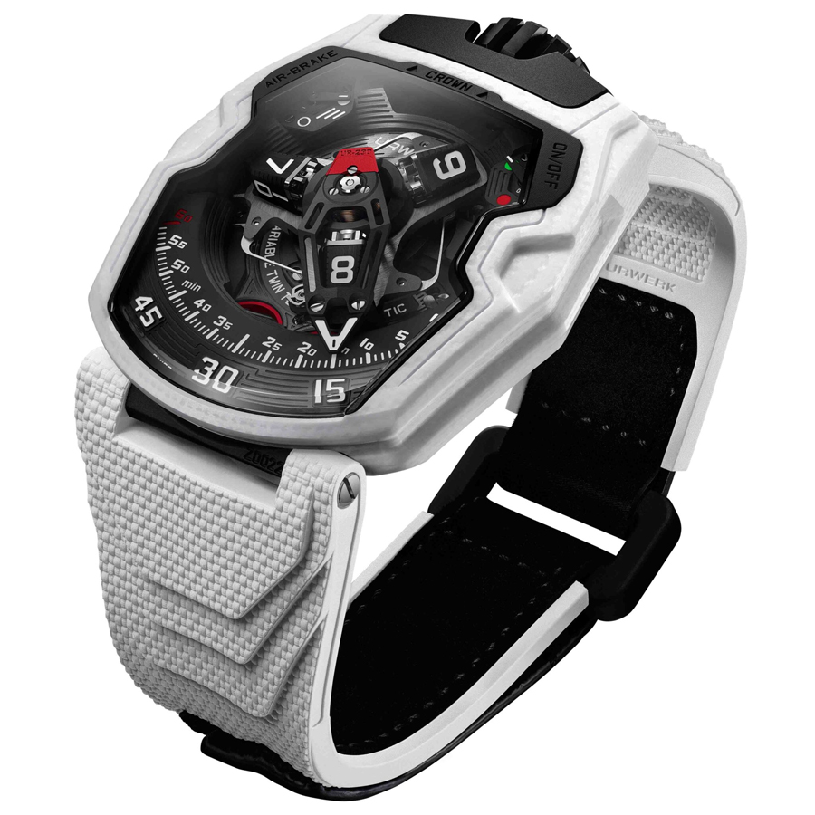 Urwerk UR-230 Polaris Reinvents Luxury with a White Ceramic Case