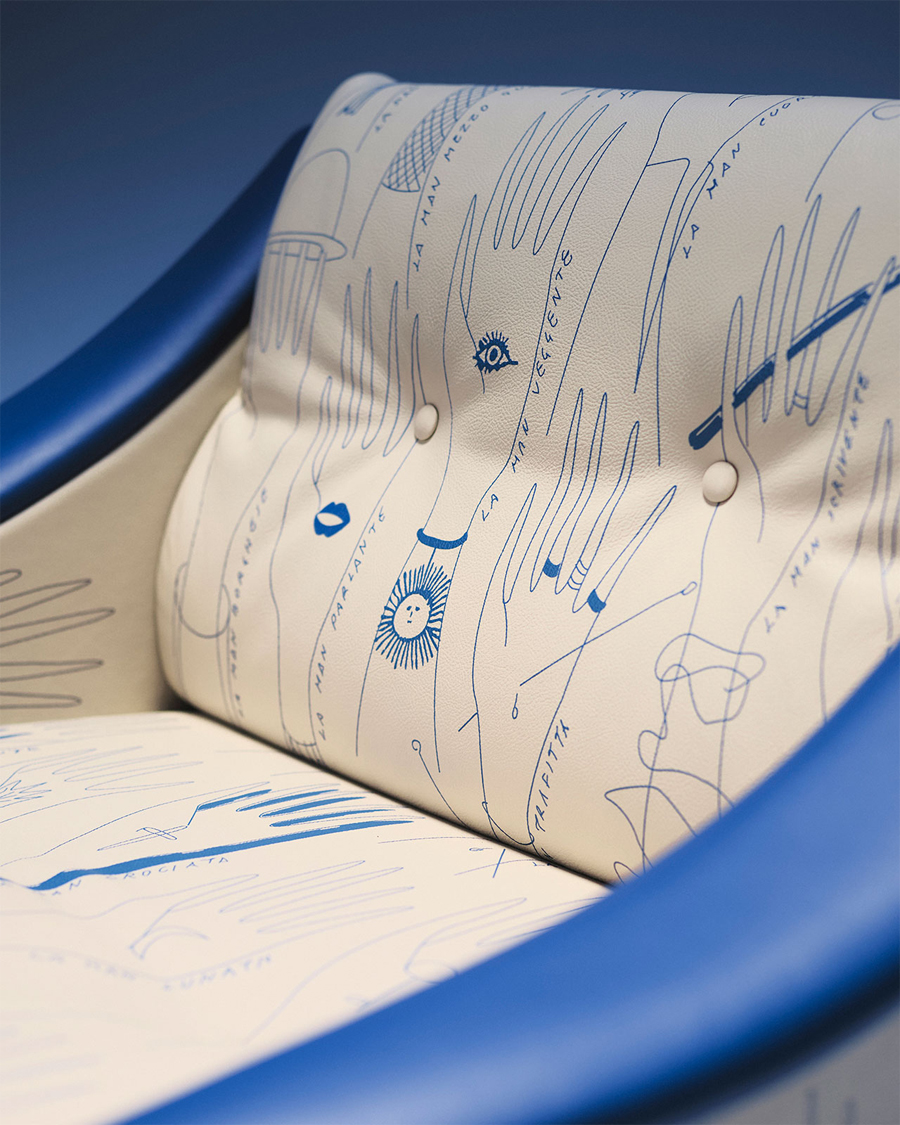 Poltrona Frau Unveils Limited Edition Dezza Armchair by Gio Ponti