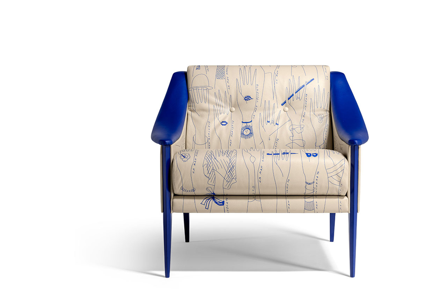 Poltrona Frau Unveils Limited Edition Dezza Armchair by Gio Ponti