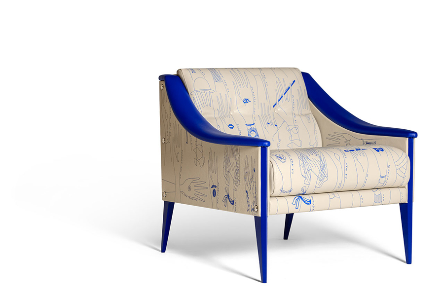 Poltrona Frau Unveils Limited Edition Dezza Armchair by Gio Ponti