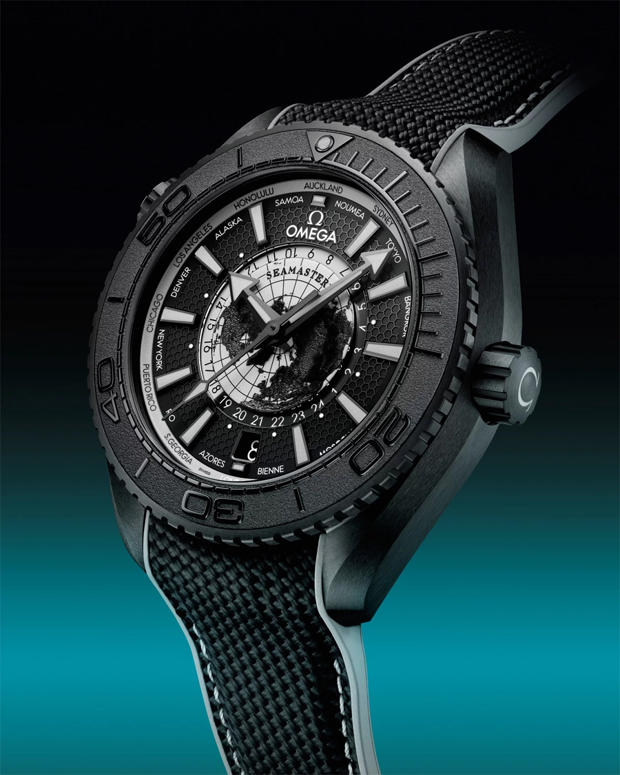 OMEGA Seamaster Planet Ocean Worldtimer Watch