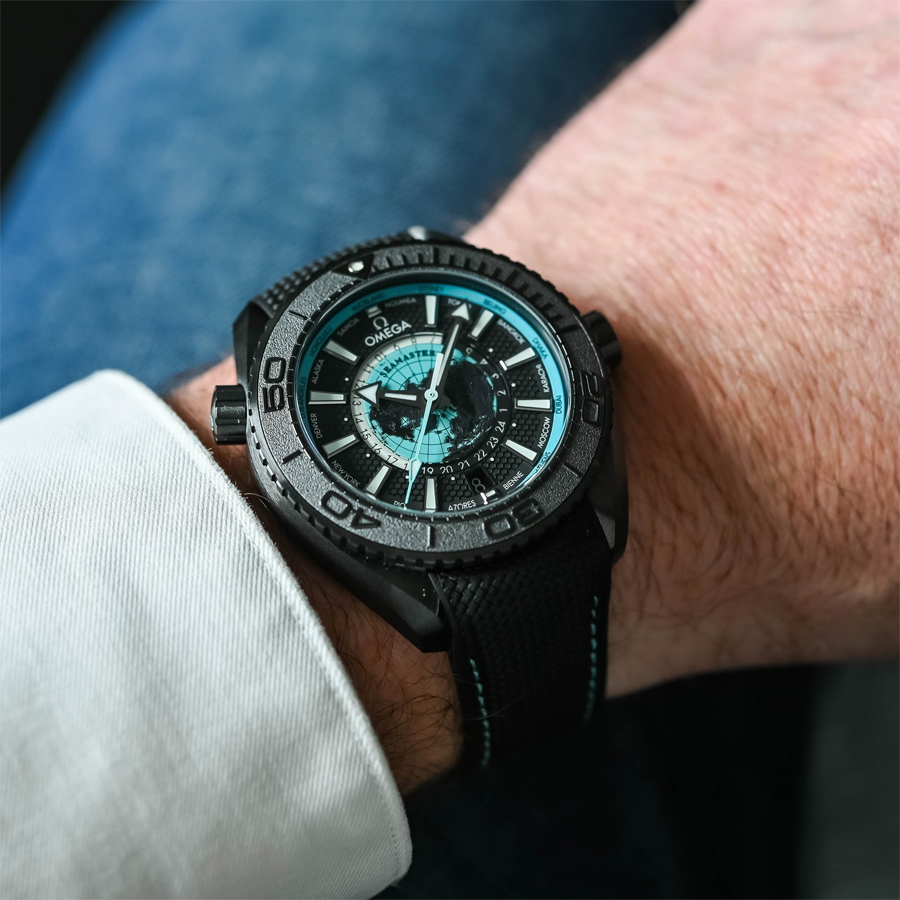 OMEGA Seamaster Planet Ocean Worldtimer Watch