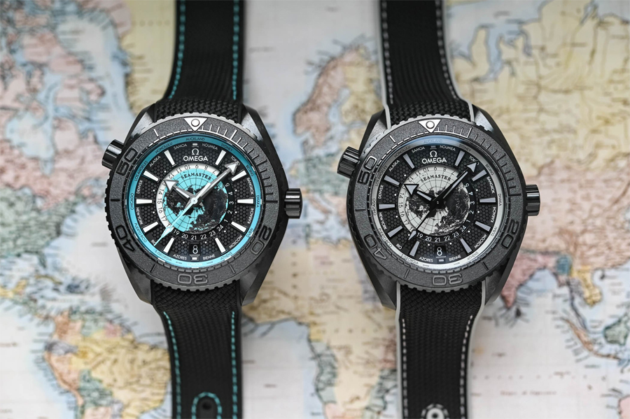 OMEGA Seamaster Planet Ocean Worldtimer Watch