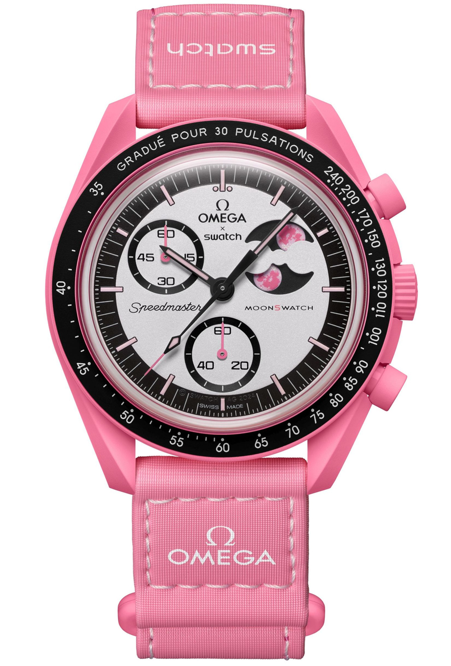 Omega x Swatch MoonSwatch Mission to the Pink Moonphase