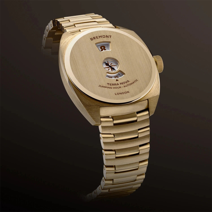 Bremont Terra Nova Jumping Hour Bronze Watch