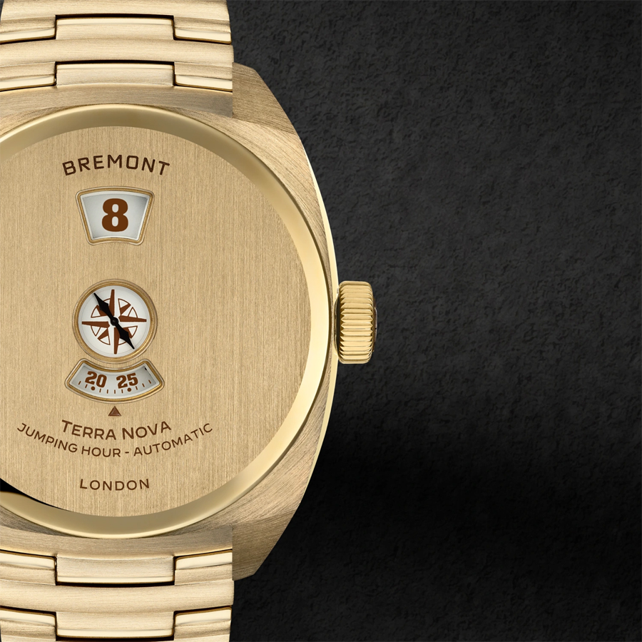 Bremont Terra Nova Jumping Hour Bronze Watch