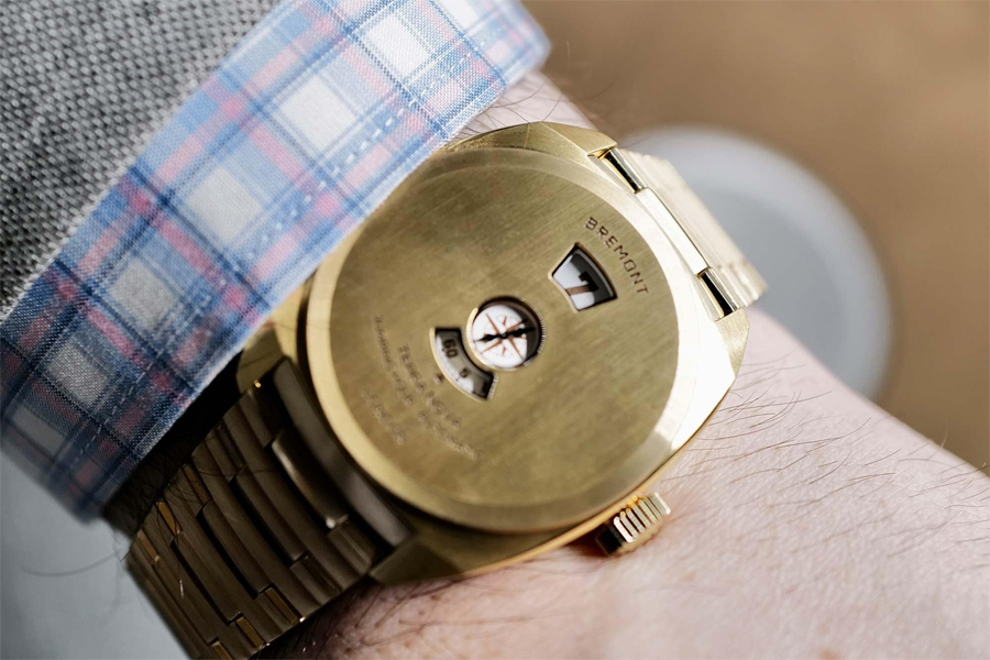Bremont Terra Nova Jumping Hour Bronze Watch