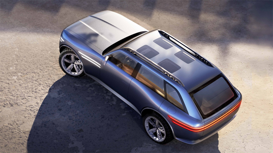 The Genesis X Gran Equator is a four-seat SUV built for real adventures