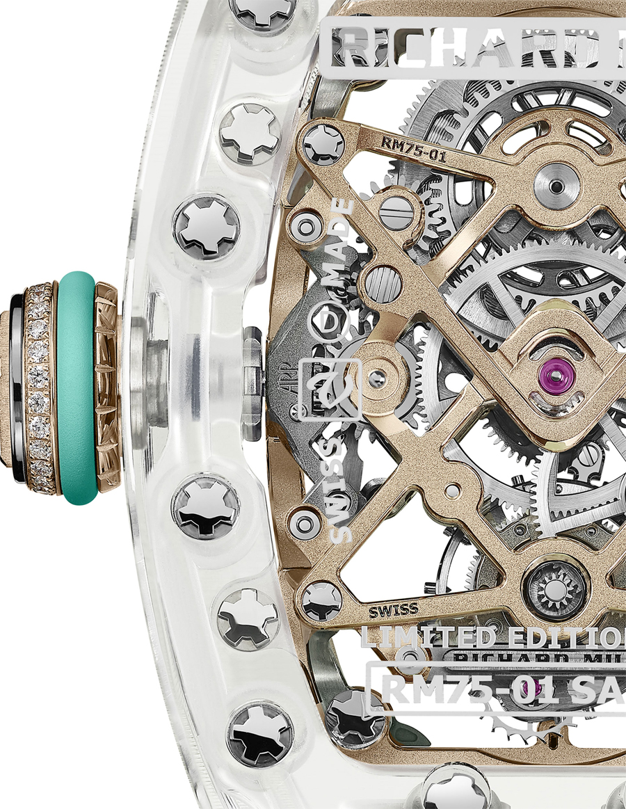 Richard Mille RM 75-01 Flying Tourbillon Sapphire Watch