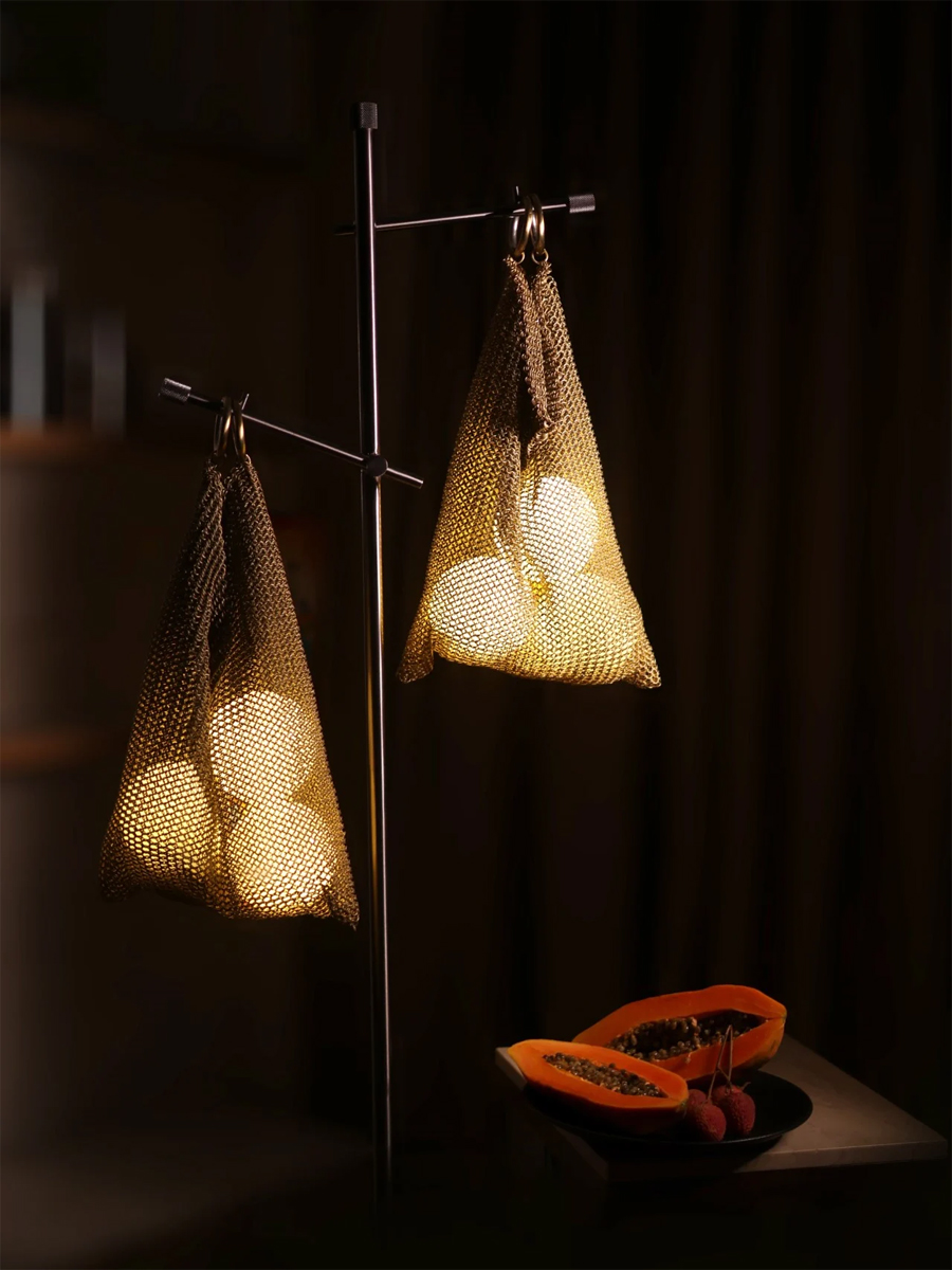 Tote Light by Rhea Mehta Blurs the Line Between Sculpture and Illumination