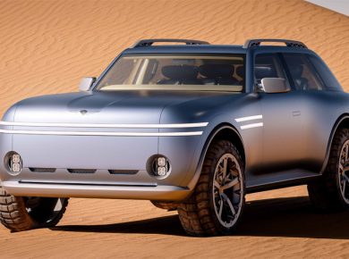 The Genesis X Gran Equator is a four-seat SUV built for real adventures