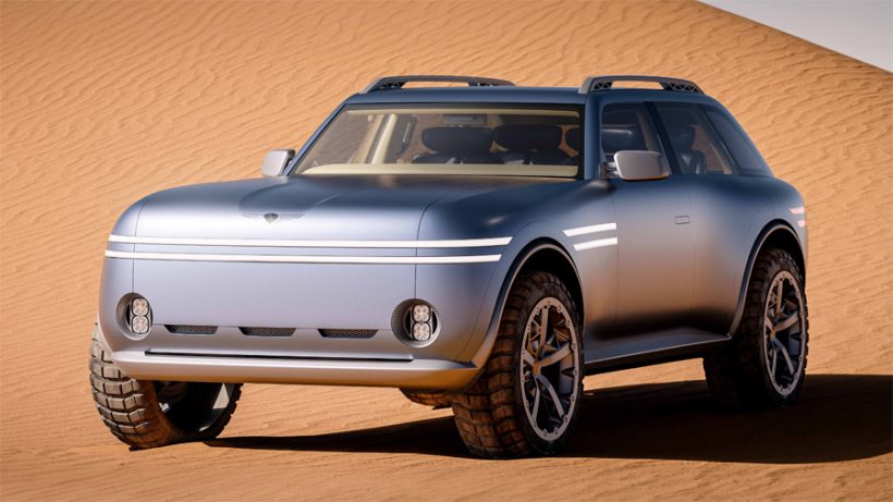 The Genesis X Gran Equator is a four-seat SUV built for real adventures