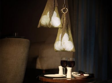 Tote Light by Rhea Mehta Blurs the Line Between Sculpture and Illumination