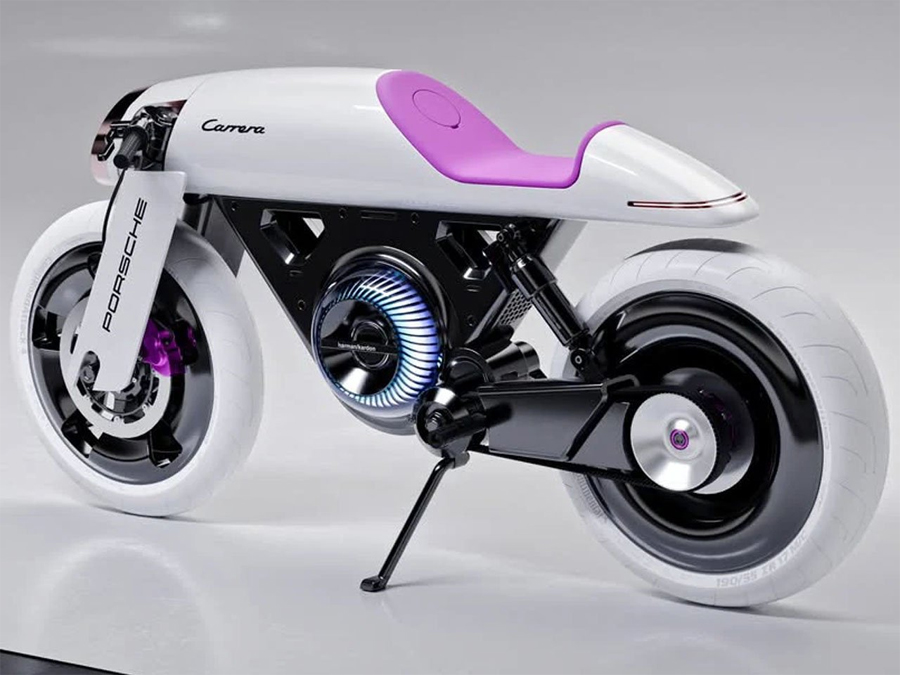 Porsche Café Racer Turns Classic Spirit into Futuristic Form