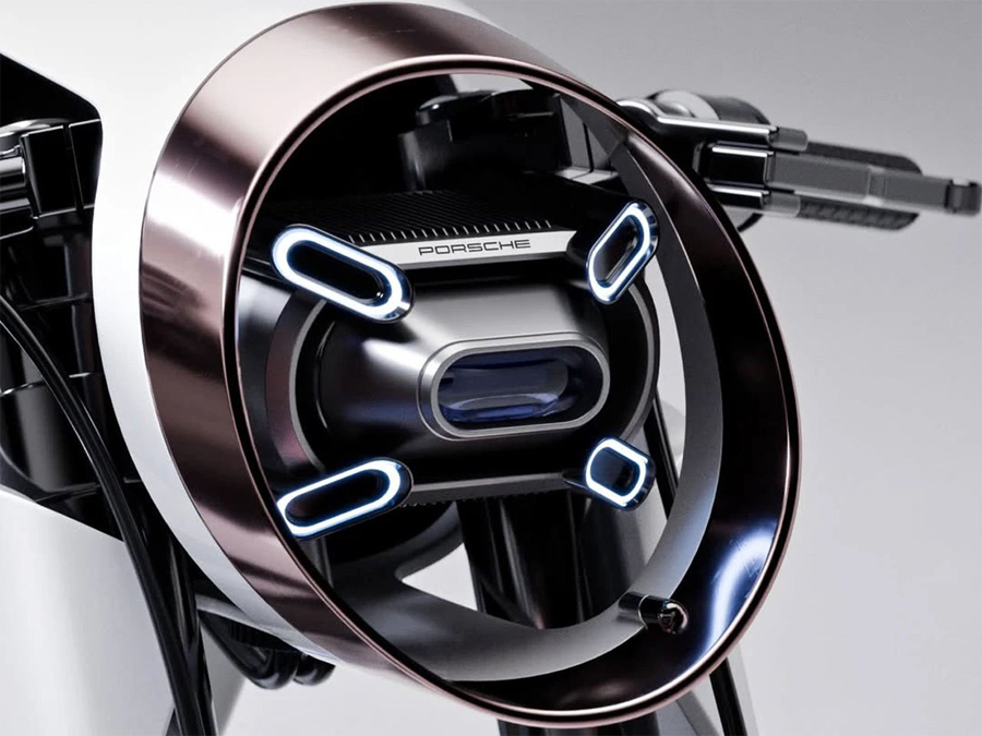 Porsche Café Racer Turns Classic Spirit into Futuristic Form