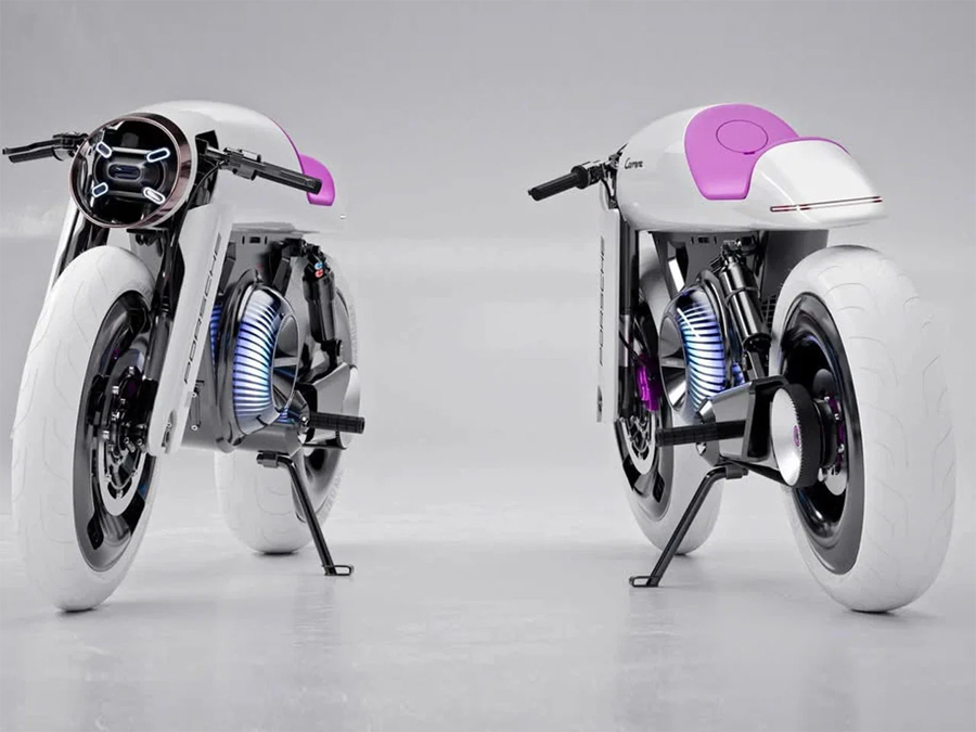 Porsche Café Racer Turns Classic Spirit into Futuristic Form