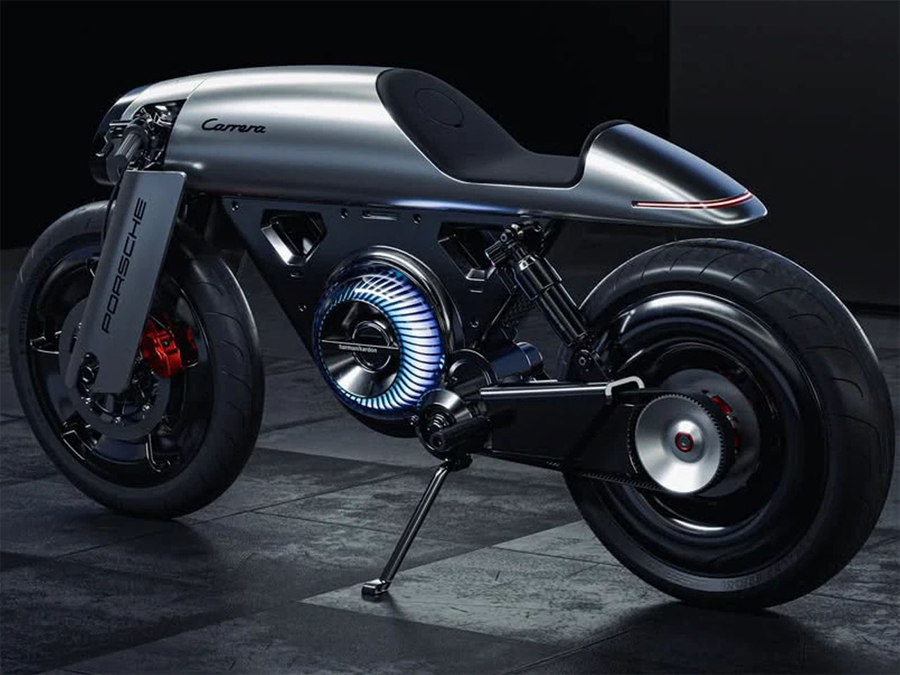 Porsche Café Racer Turns Classic Spirit into Futuristic Form