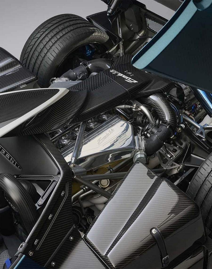 Pagani Unico Blue Carbon Zonda Roadster