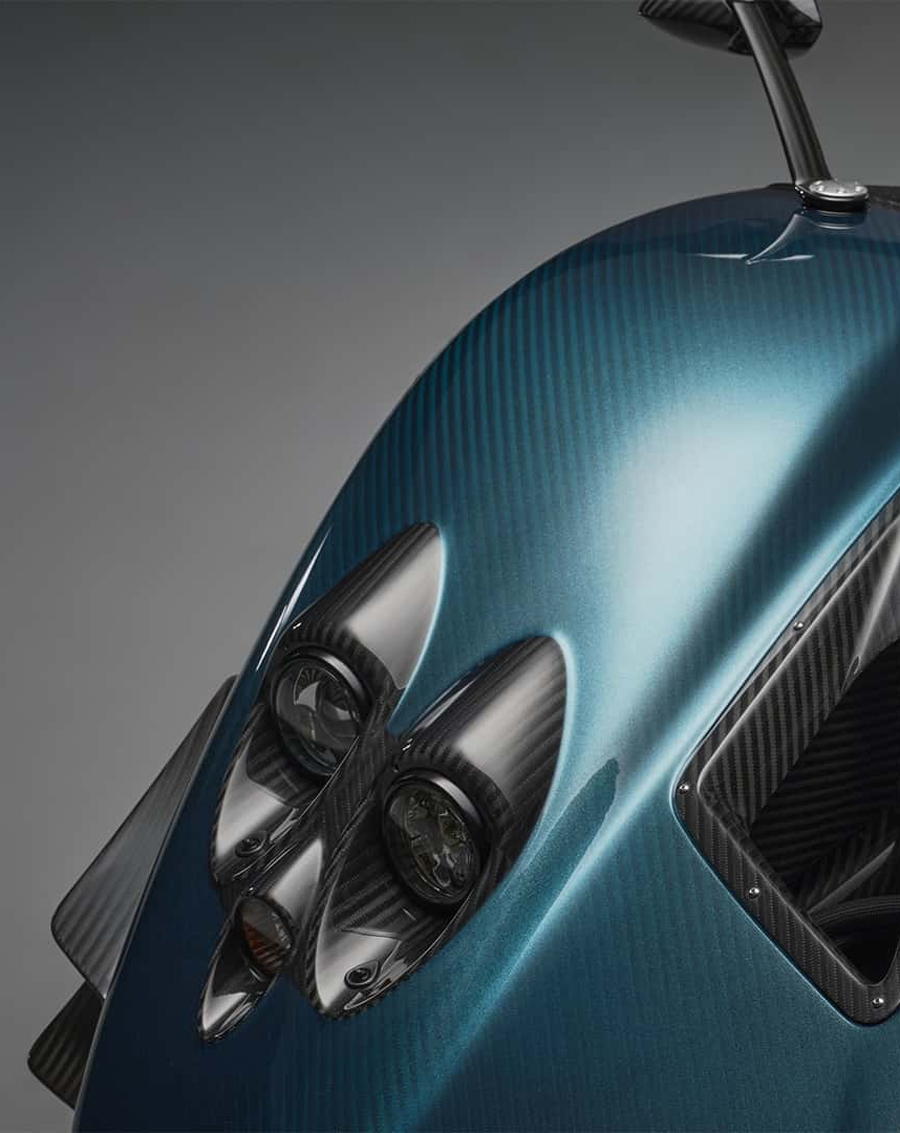Pagani Unico Blue Carbon Zonda Roadster