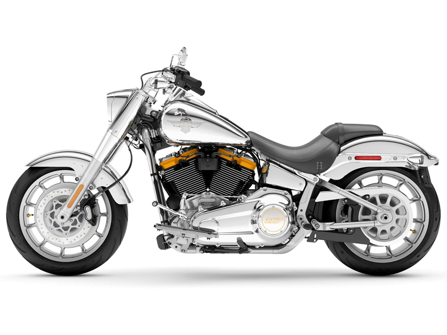 2025 Harley-Davidson Fat Boy Gray Ghost Motorcycle