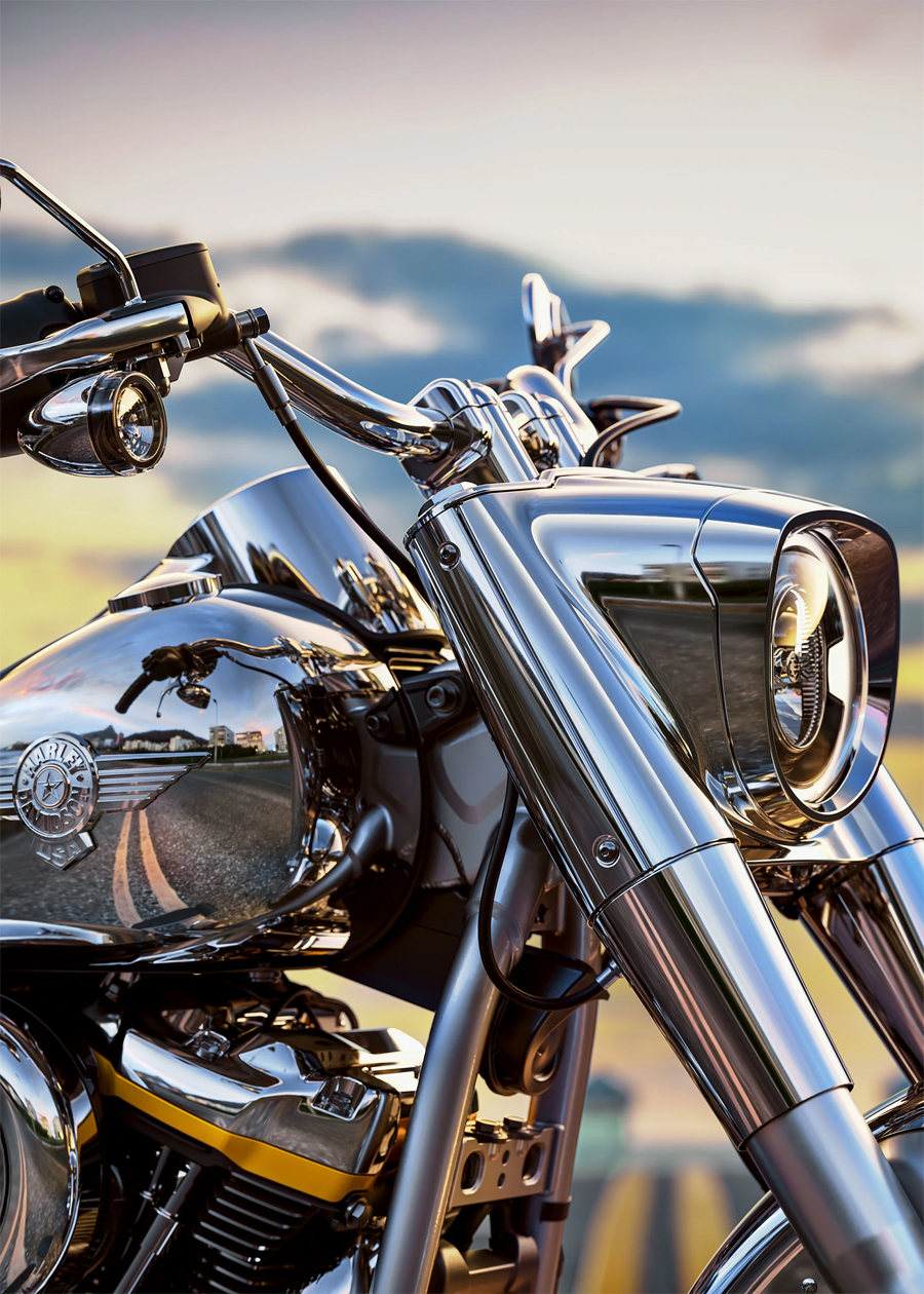 2025 Harley-Davidson Fat Boy Gray Ghost Motorcycle