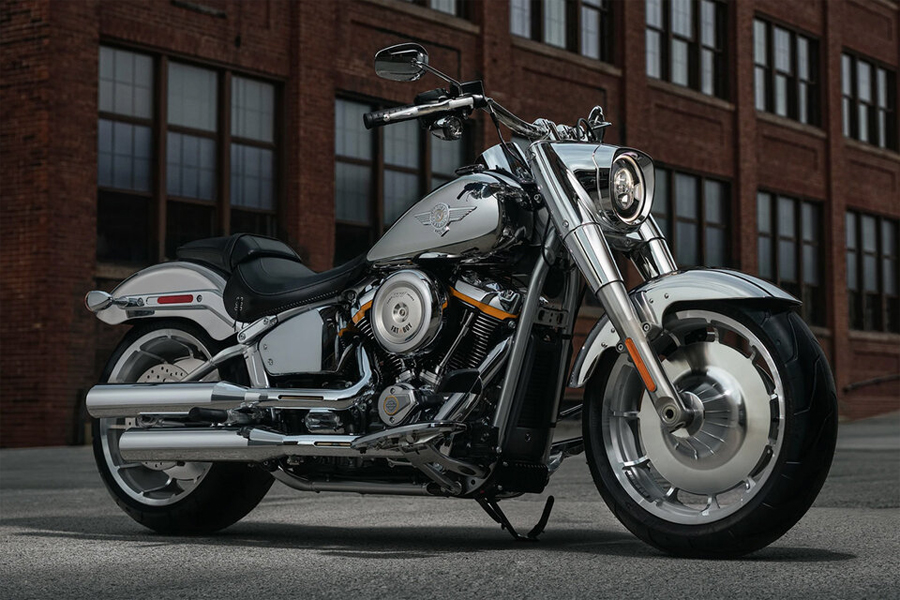 2025 Harley-Davidson Fat Boy Gray Ghost Motorcycle