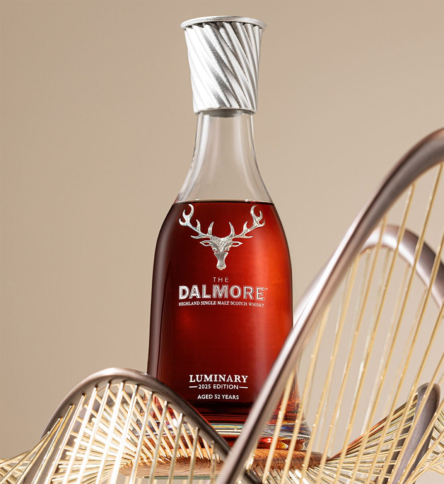 The Dalmore's 52-Year Luminary Scotch Whisky Becomes a $200,000 Architectural Marvel