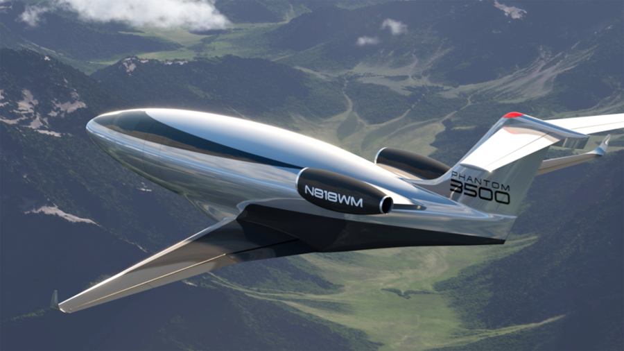 Otto Aviation Phantom 3500 Jet 