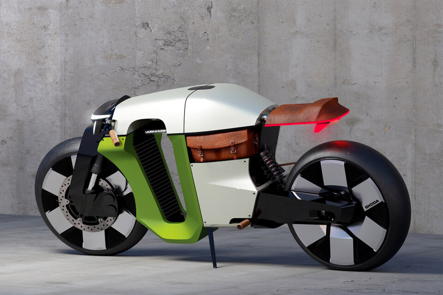 Skoda Slavia B Motorcycle Concept