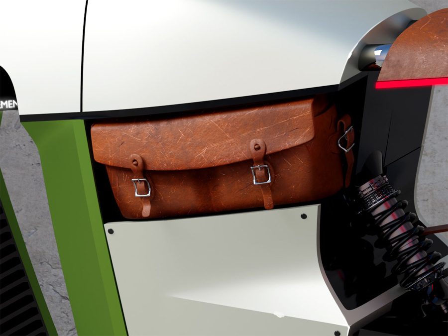 Skoda Slavia B Motorcycle Concept