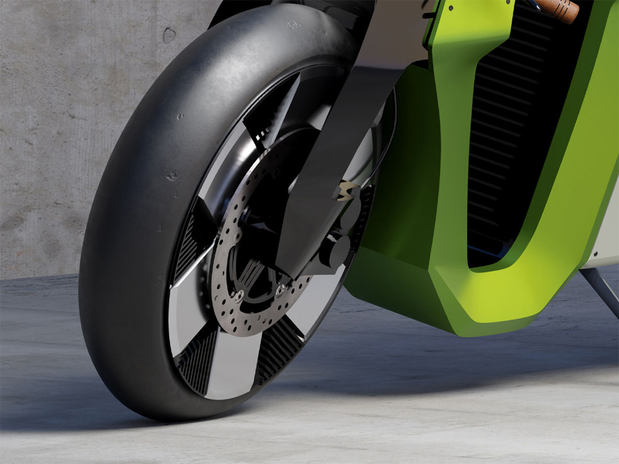 Skoda Slavia B Motorcycle Concept