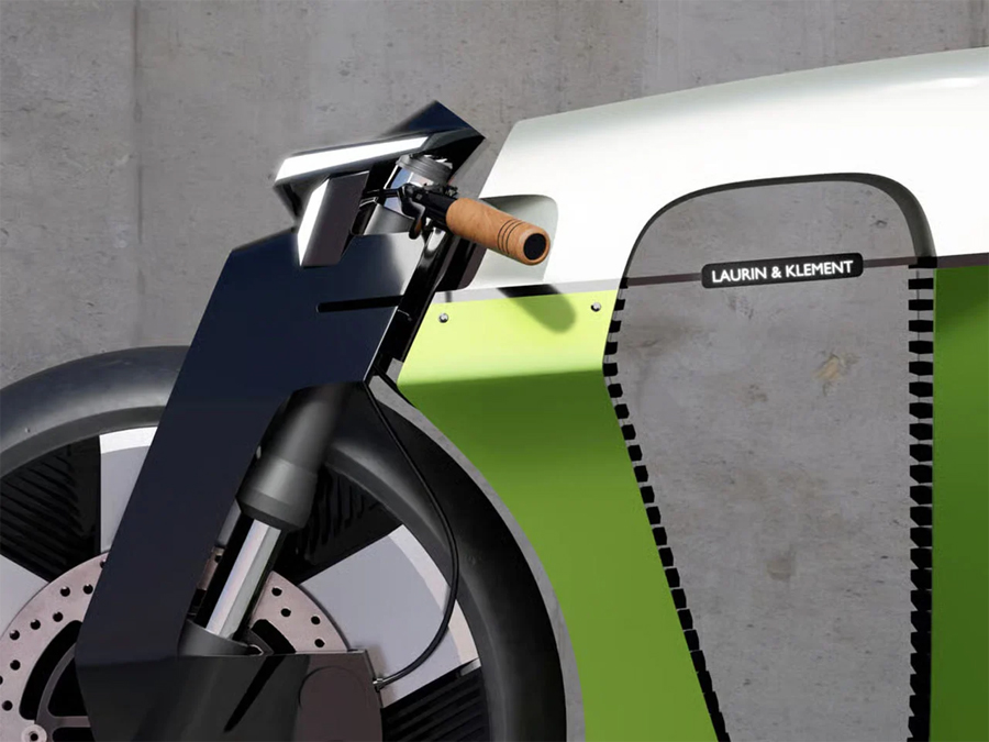 Skoda Slavia B Motorcycle Concept