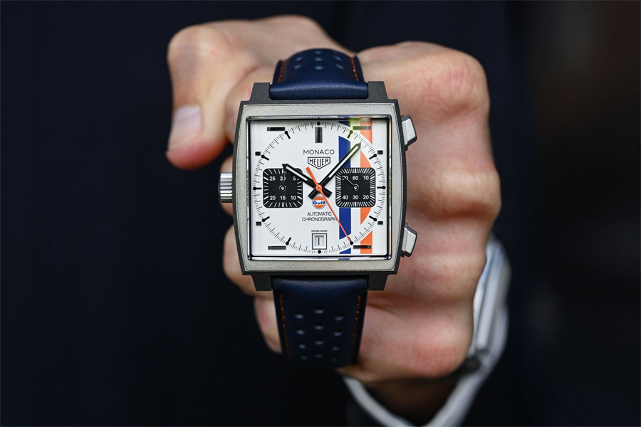 TAG Heuer Monaco Chronograph x Gulf Watch