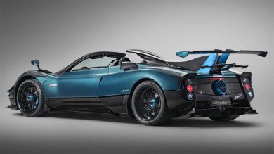 Pagani Unico Blue Carbon Zonda Roadster