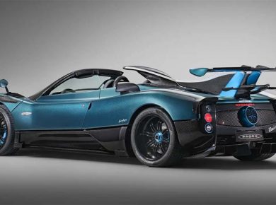 Pagani Unico Blue Carbon Zonda Roadster
