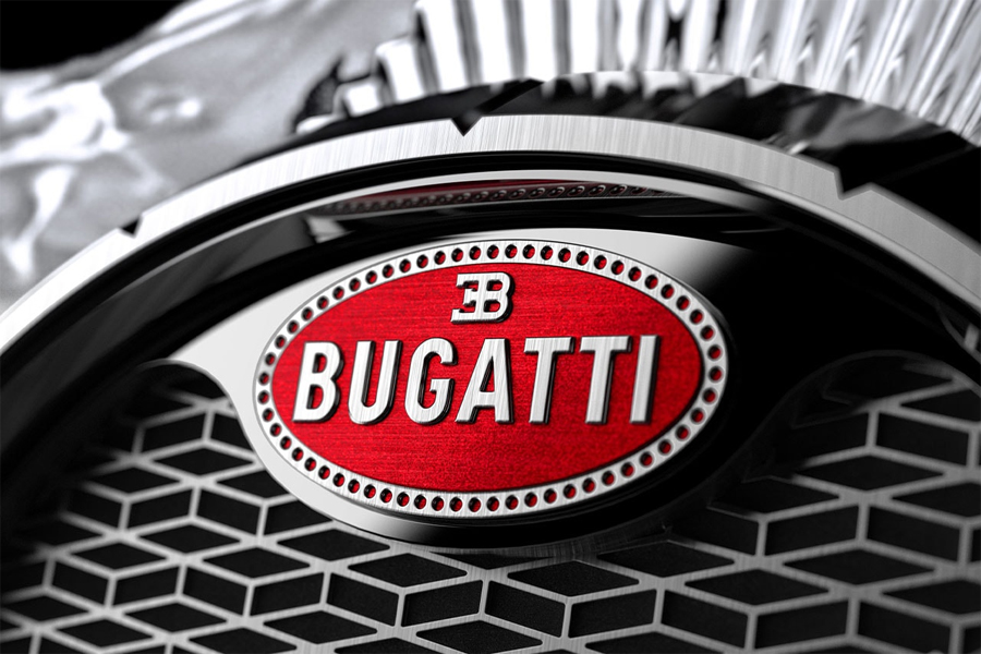 Jacob & Co. x Bugatti Calandre Table Clock 