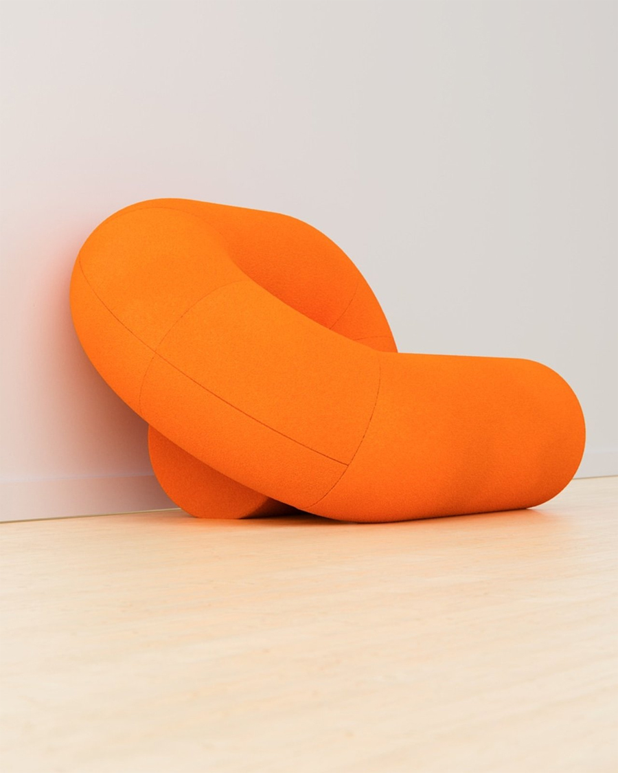 Bun Bun Chair Turns Pastry-Making into Playful Comfort
