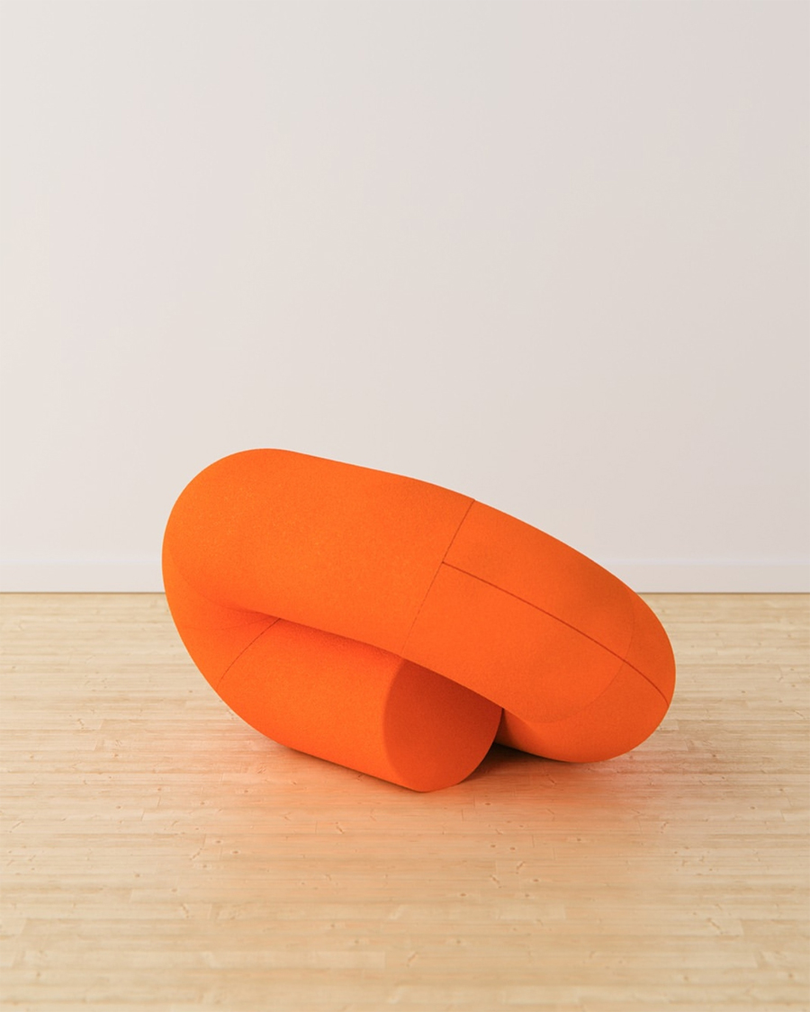 Bun Bun Chair Turns Pastry-Making into Playful Comfort
