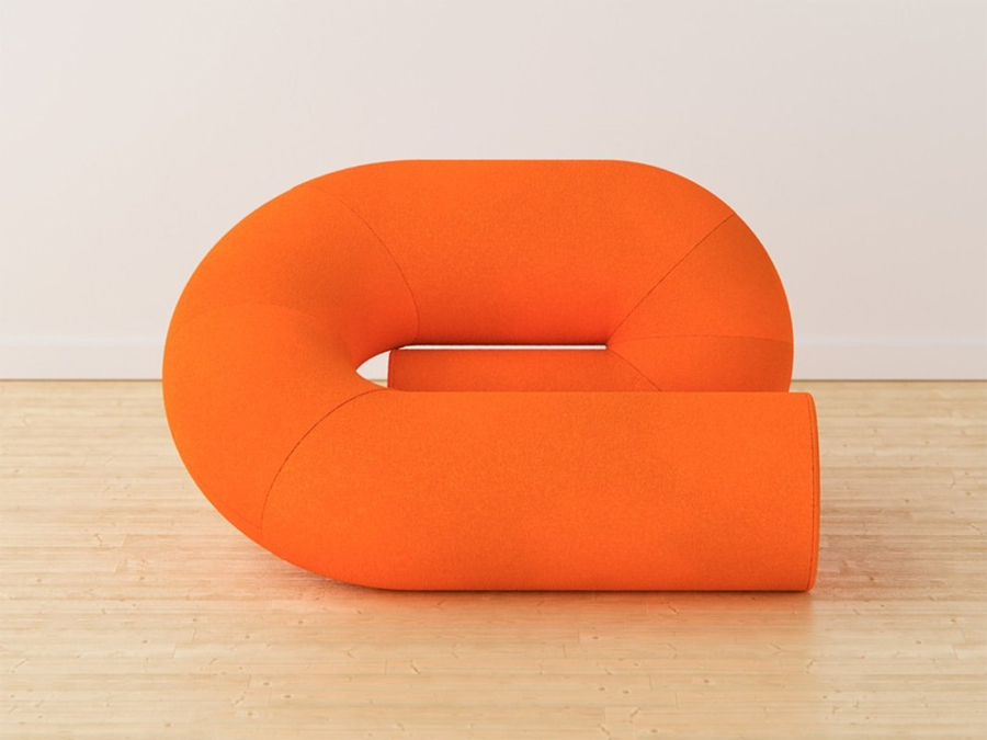 Bun Bun Chair Turns Pastry-Making into Playful Comfort