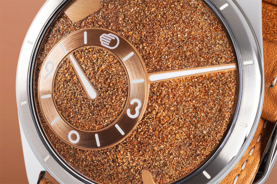 Ressence Type 9 S75 Celebrates Seddiqi's 75th with Sand from All Seven Emirates
