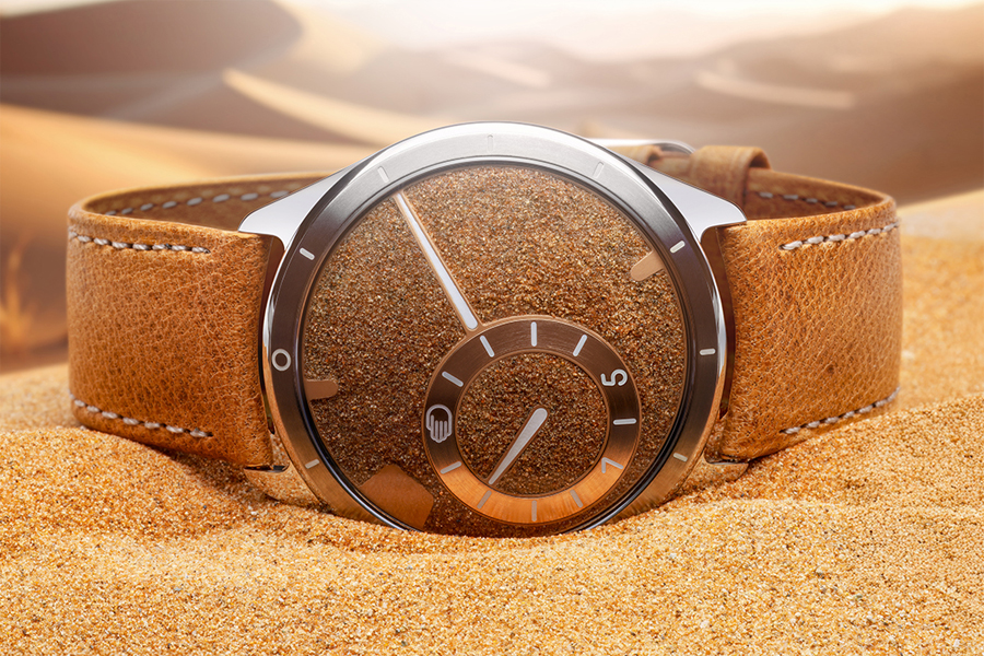 Ressence Type 9 S75 Celebrates Seddiqi's 75th with Sand from All Seven Emirates