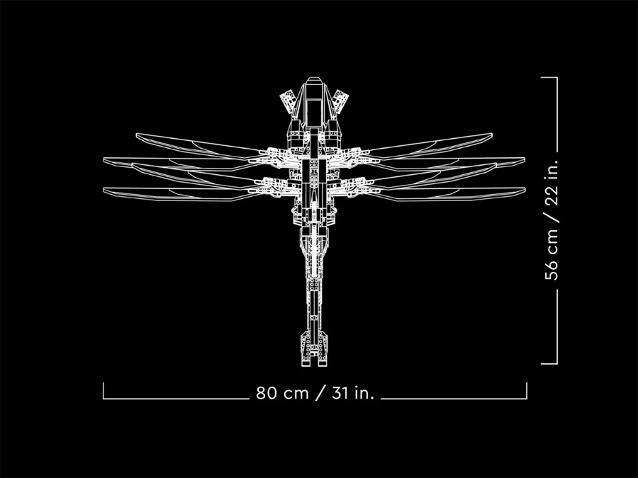 LEGO Honors Dune with Massive Technic-Infused Ornithopter