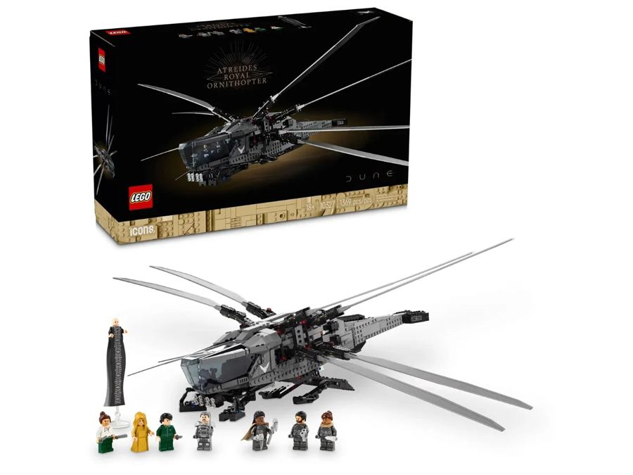 LEGO Honors Dune with Massive Technic-Infused Ornithopter