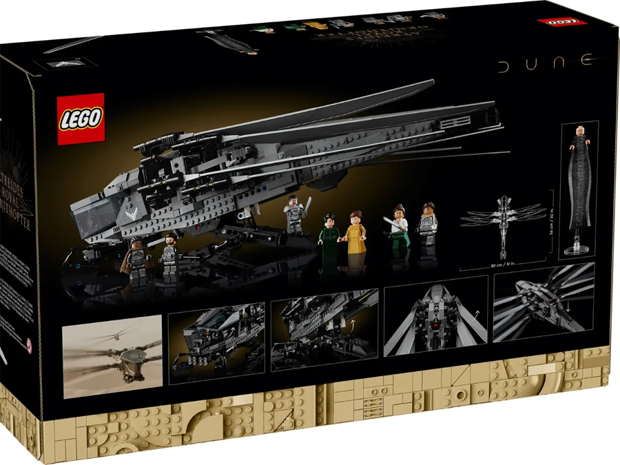 LEGO Honors Dune with Massive Technic-Infused Ornithopter