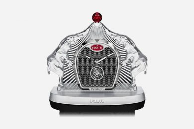 Jacob & Co. x Bugatti Calandre Table Clock