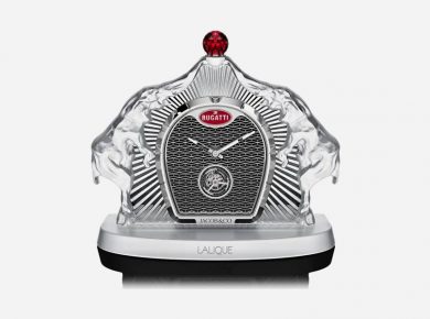 Jacob & Co. x Bugatti Calandre Table Clock