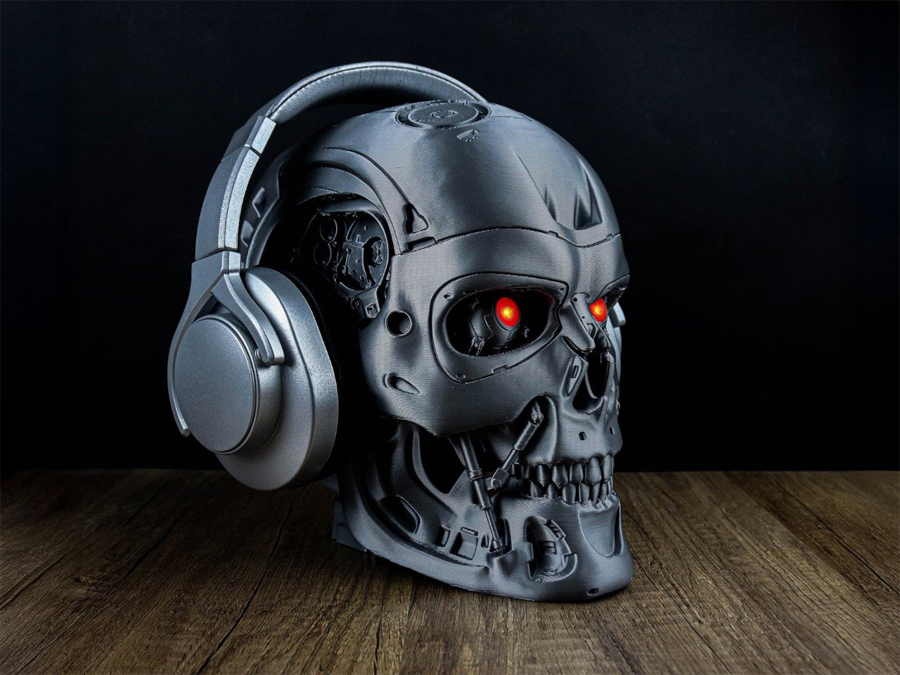 T-800 Terminator Headphone Stand Brings Judgment Day to Your Desktop