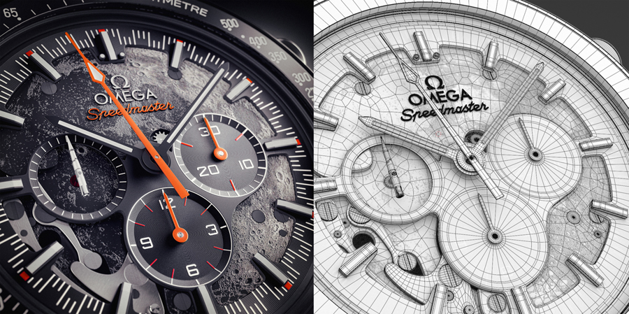 The Dark Side of the Moon Speedmaster Apollo 8 Reimagined